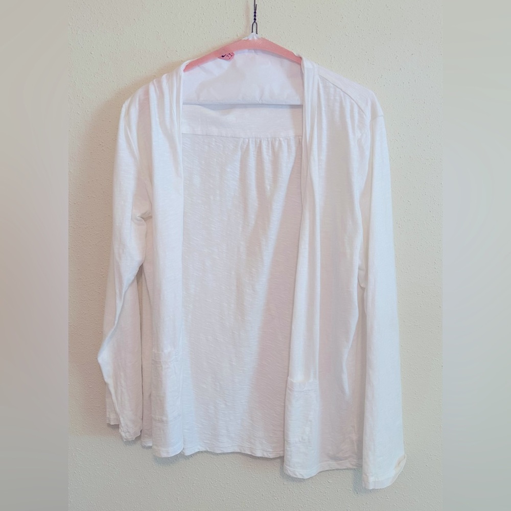 EUC Talbots Cotton burnout cardigan, XL